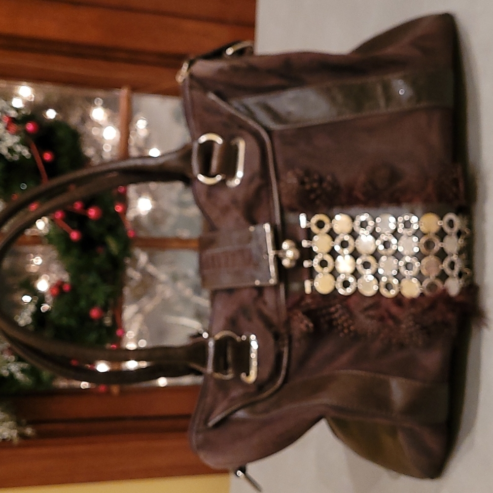 Brown boutique purse from Nicole Lee